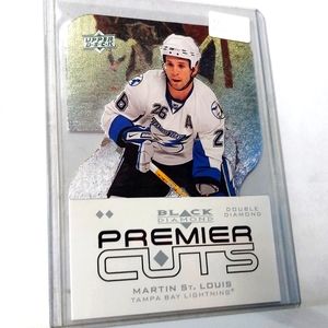 Martin St. Louis Black Diamond Premiere Cuts Hockey 2008/09 NHL Team: Lightning